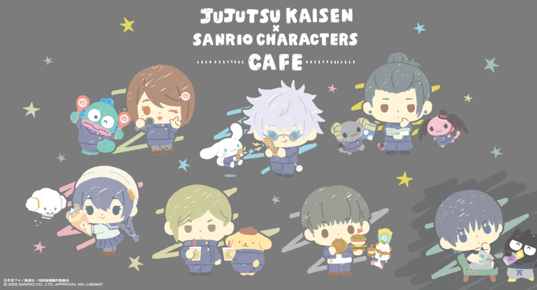 Jujutsu Kaisen x Sanrio Character cafe