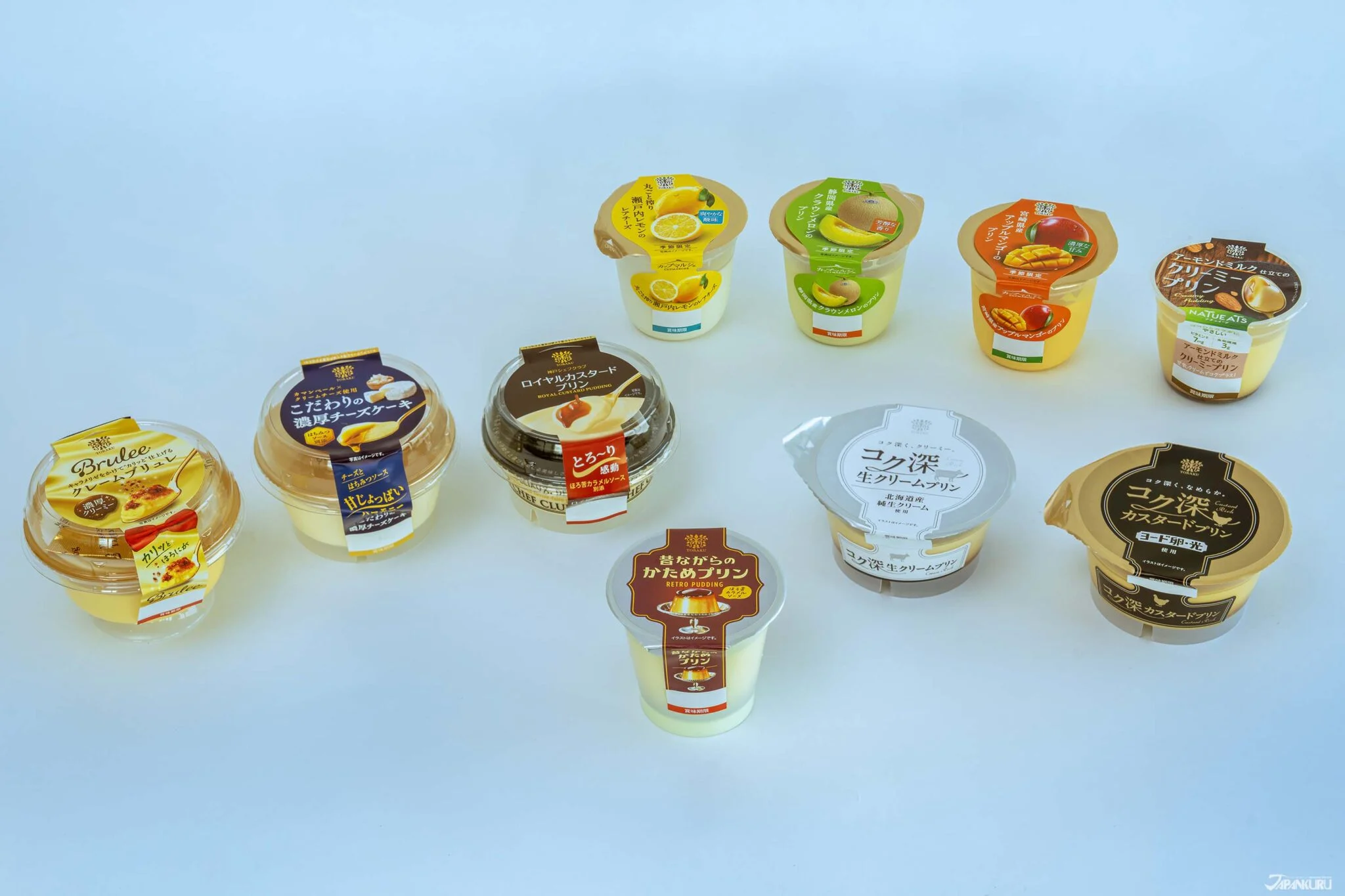 Japanese Puddings From TORAKU