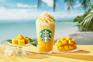 Starbucks Japan Oriental Mango & Tea Frappuccino  Summer