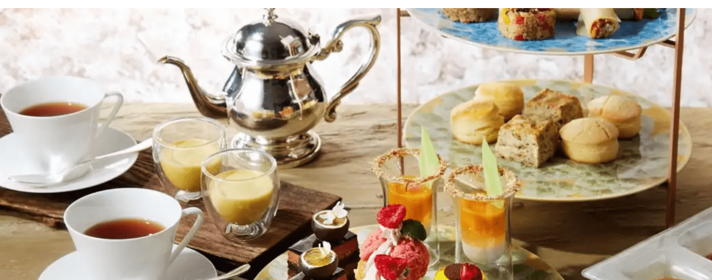 Asian Ethnic Summer Afternoon Tea