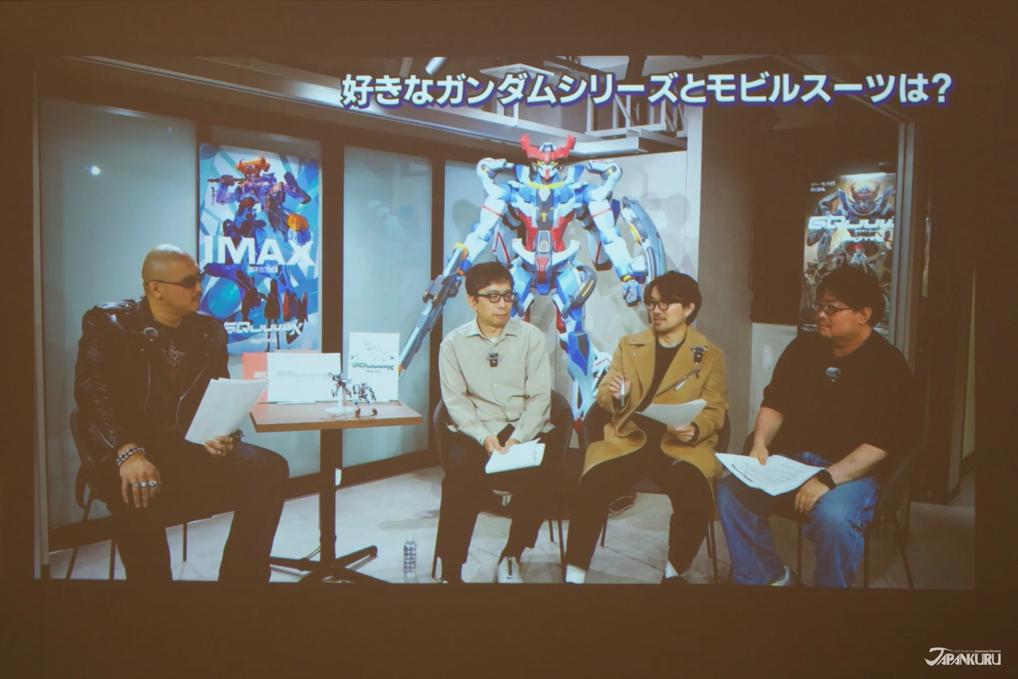 Mobile Suit Gundam GQuuuuuuX Rare Production Materials