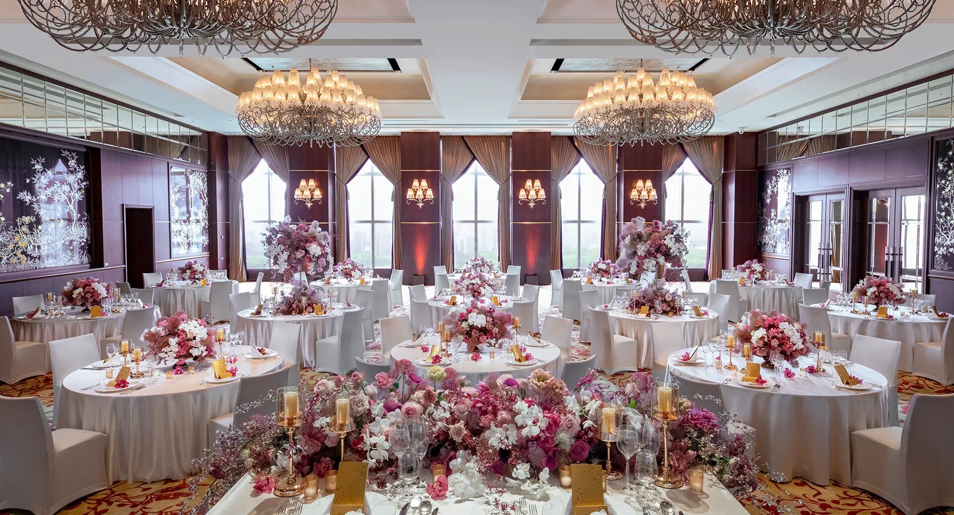 Wedding Banquet Hall at at Shangri-La Tokyo