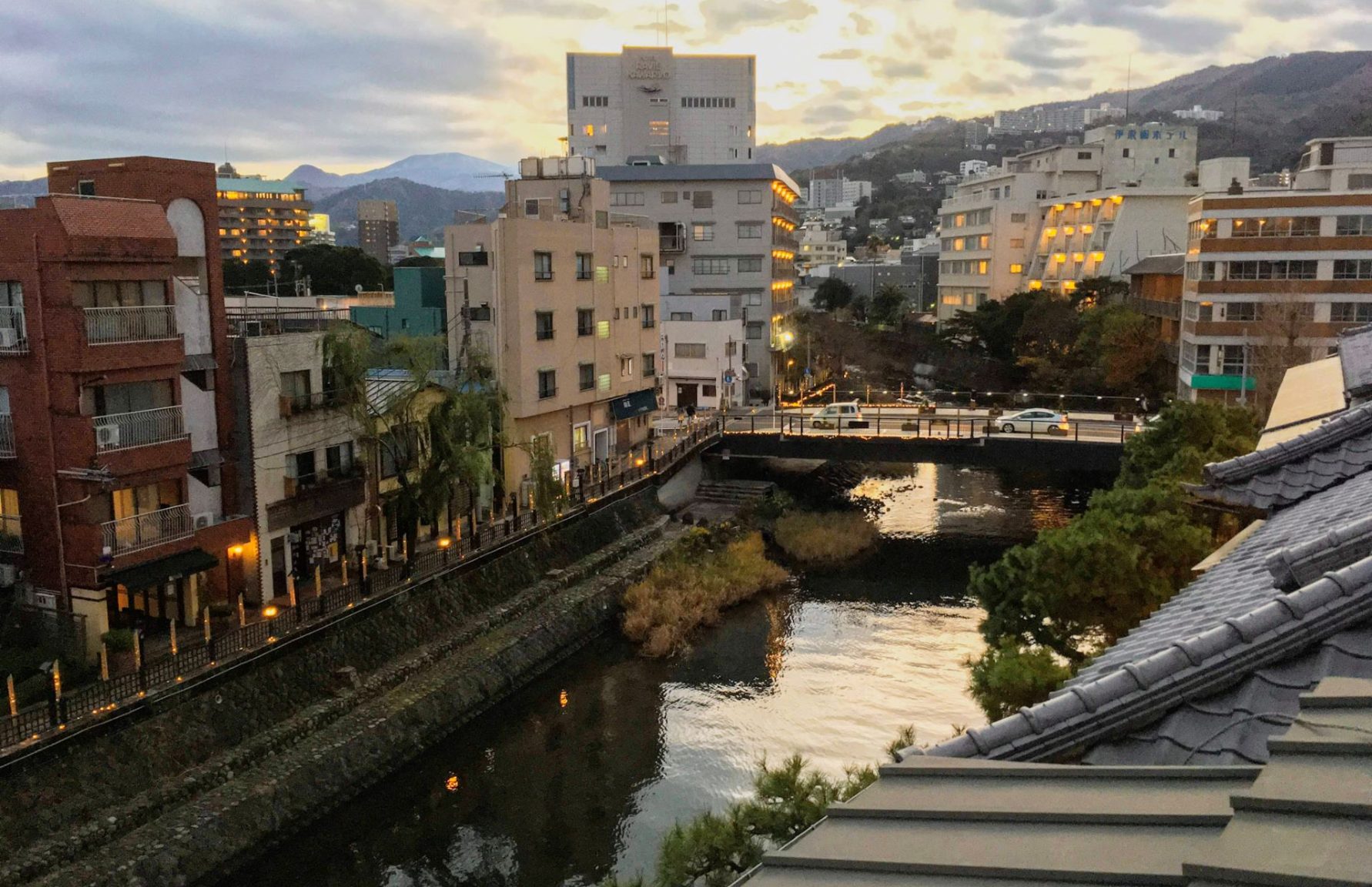 Ito river next to Tokaikan