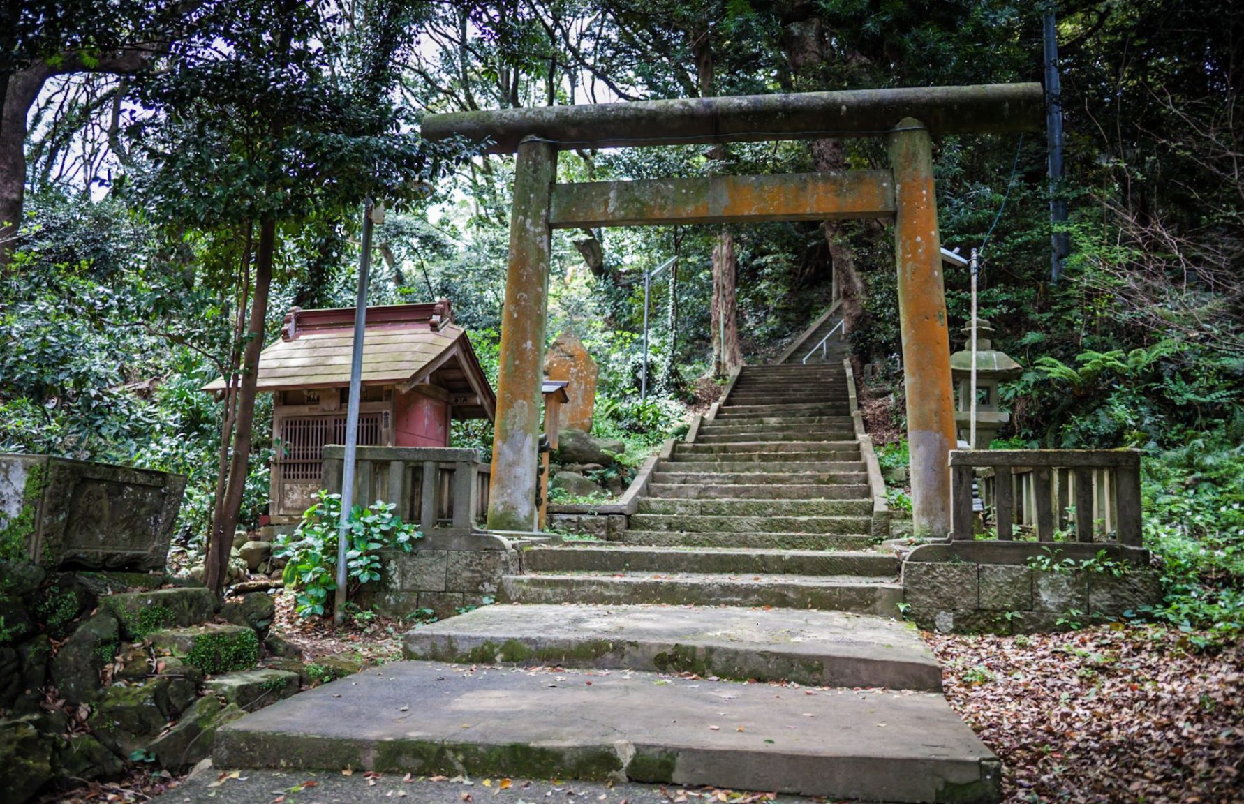 Torii gate at Kashima Shrine
