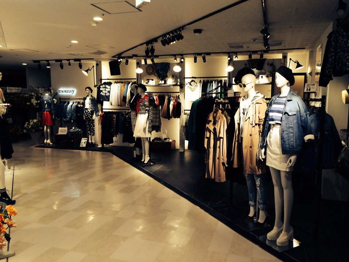 Moussy shop at Shibuya 109