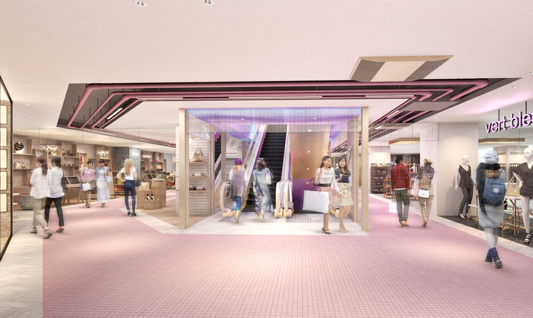 Interior of Shibuya109