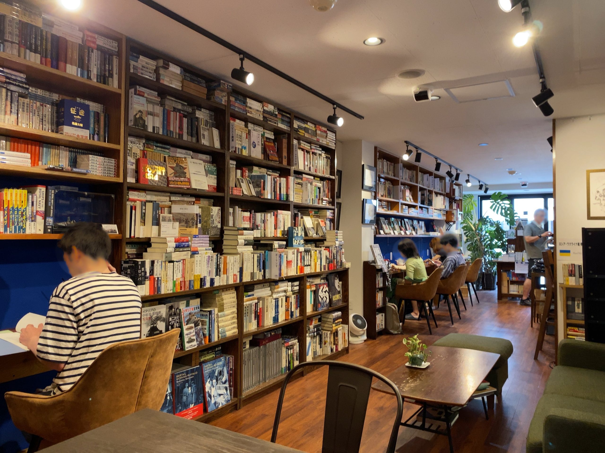 interior of Dreadnought Books & Cafe