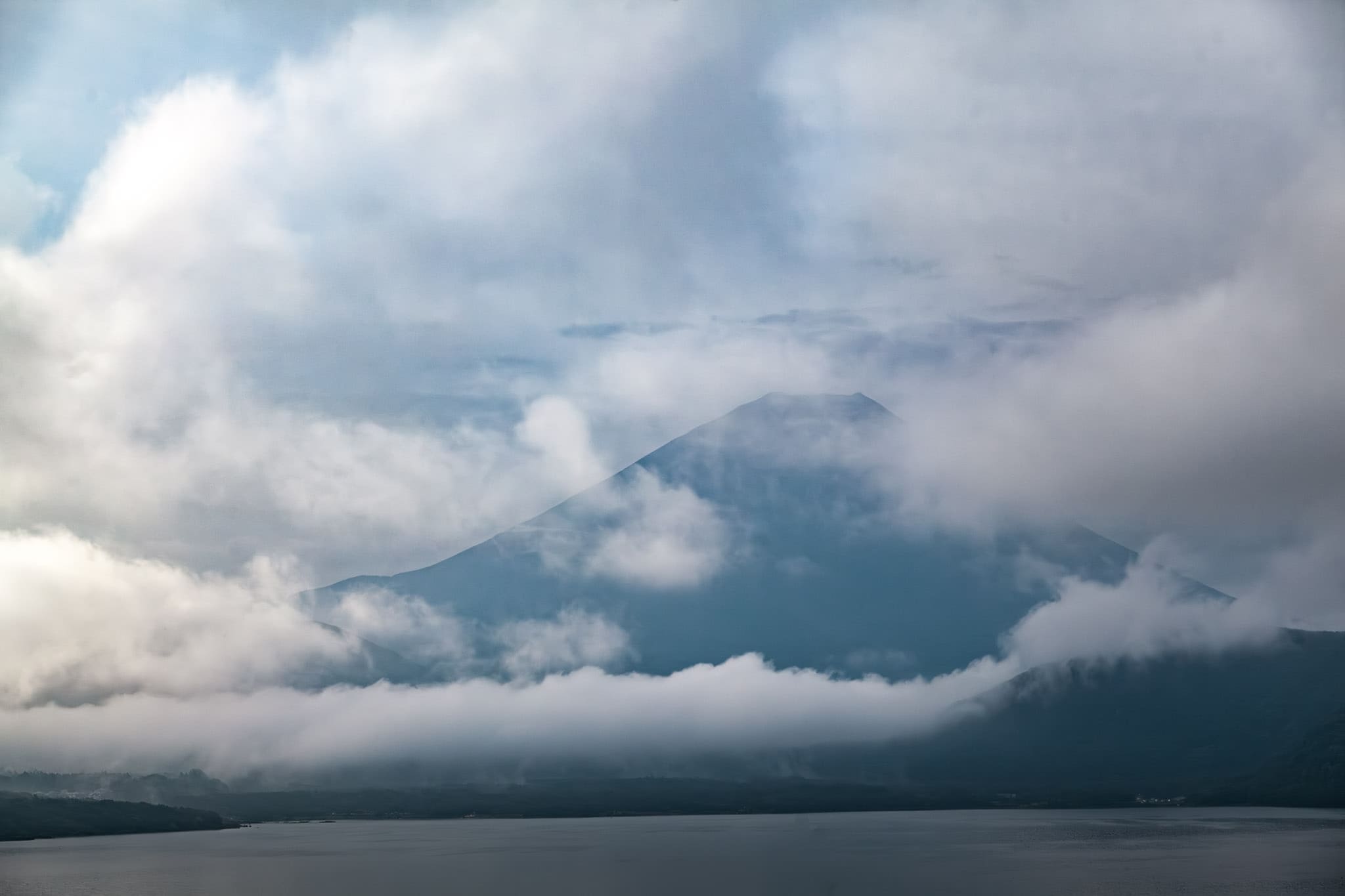 Mount Fuji at Lake Motosu