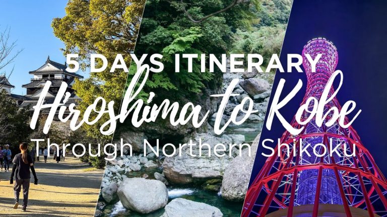 Hiroshima to Kobe: 5-Day Itinerary Across Shikoku