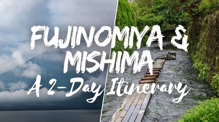 A Fujinomiya & Mishima Itinerary with the Seishun-18 Kippu