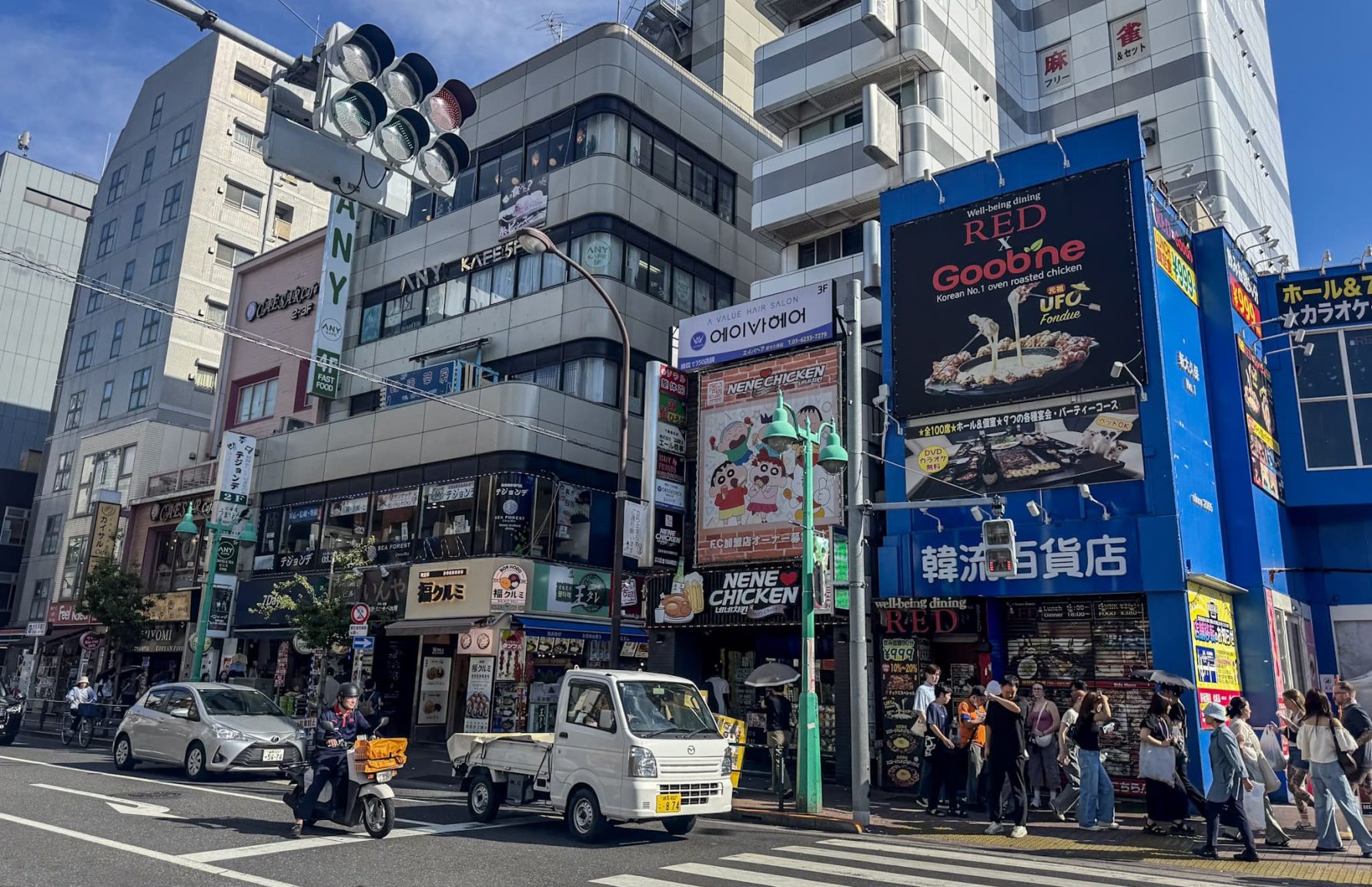 Okubo Dori in Shin-Okubo