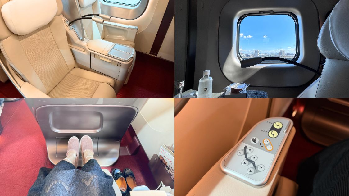 Shinkansen Gran Class Seat Features