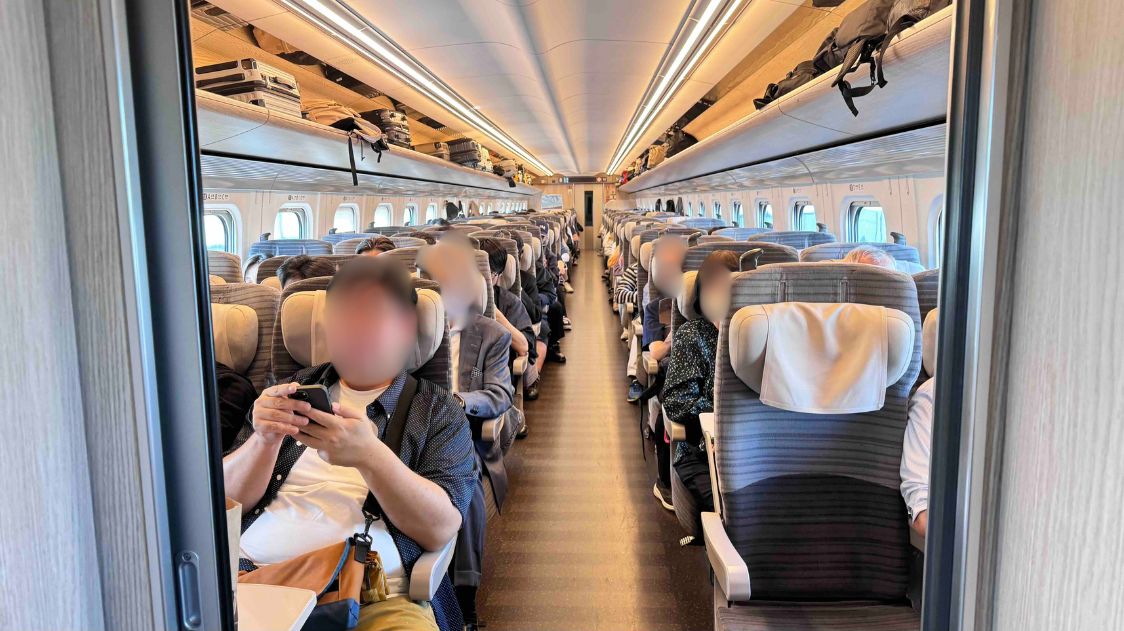 Shinkansen Ordinary Car Seats
