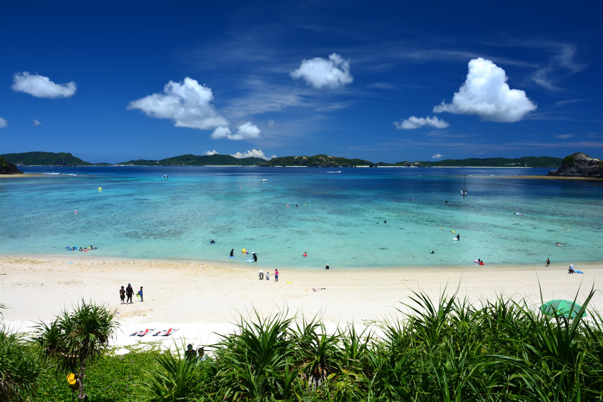 Tokashiku Beach in Tokashiki Island