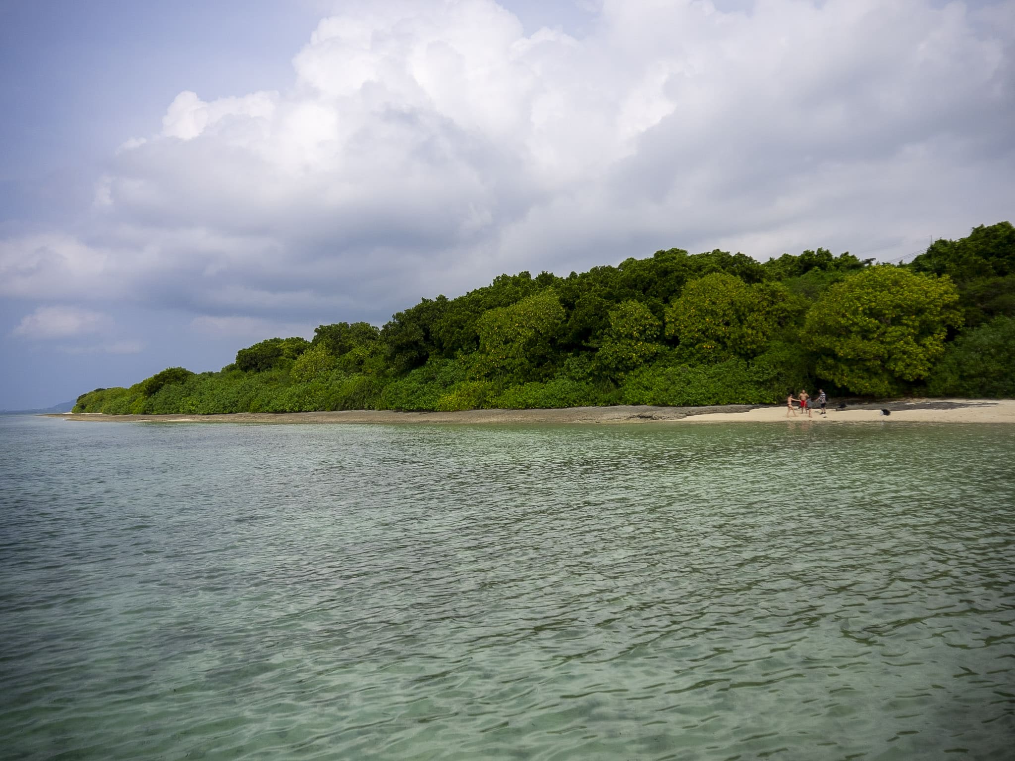 Wstern coast of Taketomi Island
