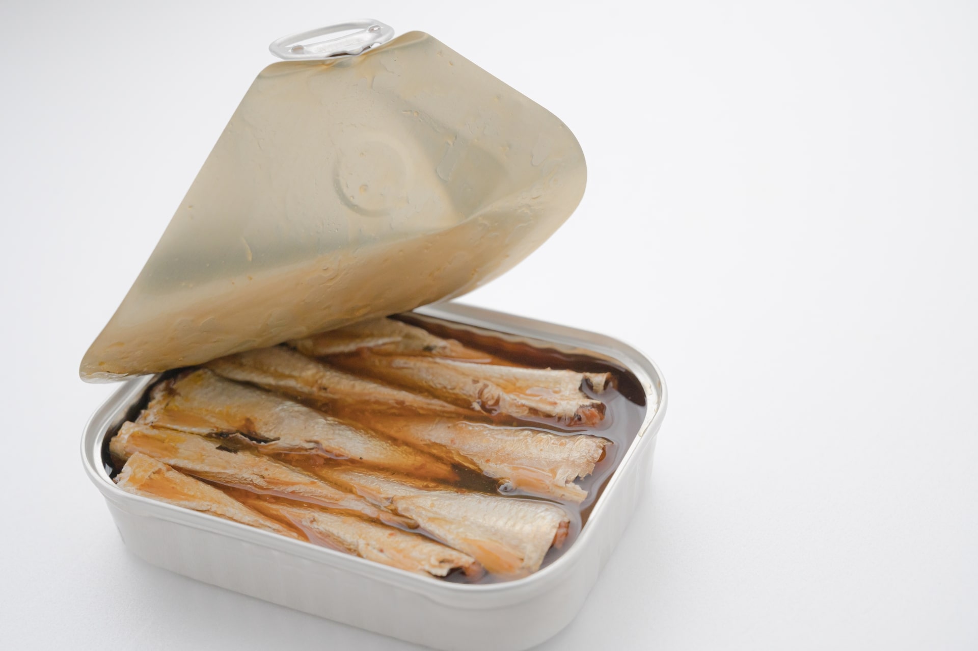 Canned sardines