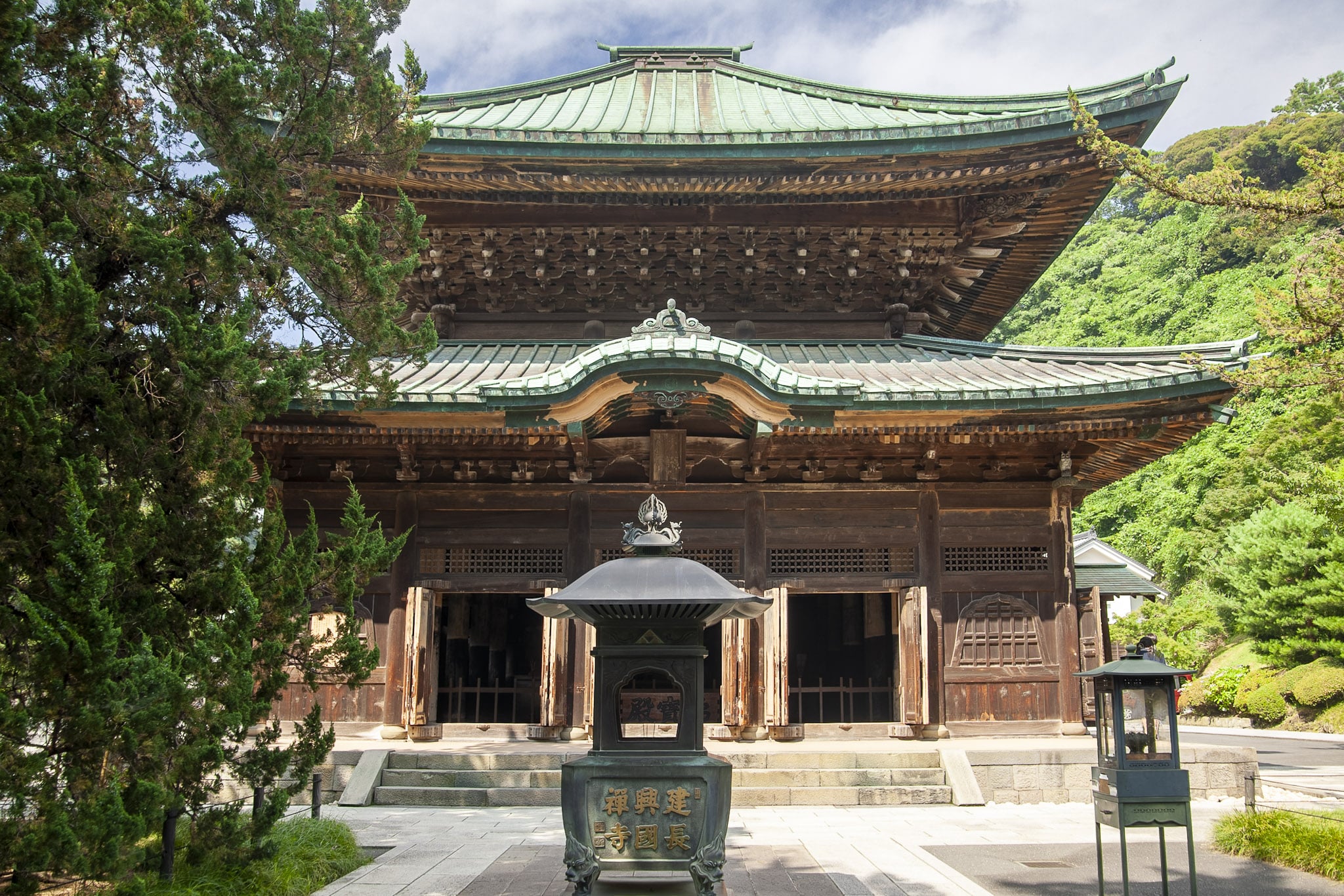 Budda Hall or Butsuden at Kenchoji