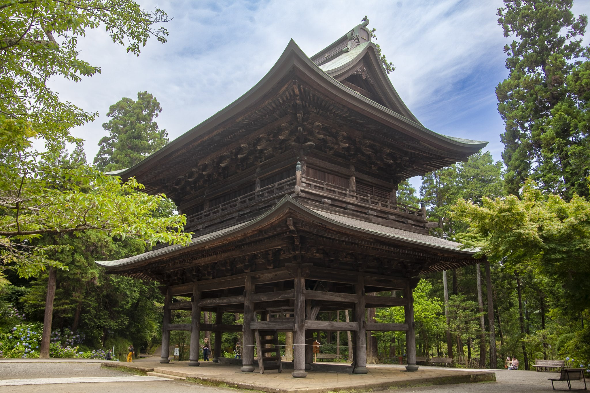 Sanmon gate at Kenchoji