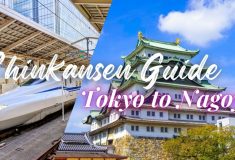 Tokyo to Nagoya by Shinkansen