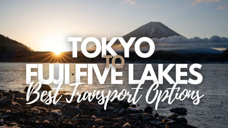 Tokyo to Fuji Five Lakes: Best Transport Options