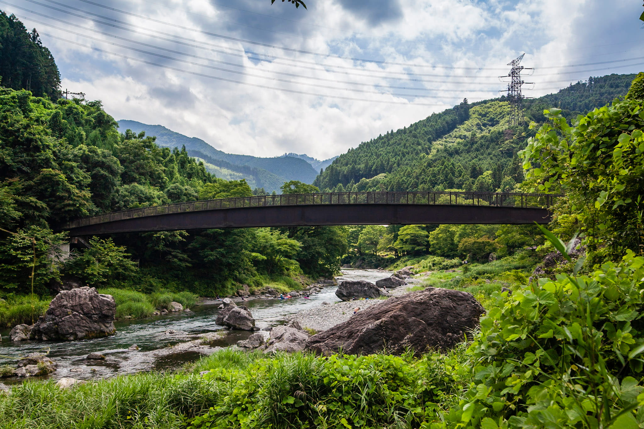 Kaede bridge near Sawai Station
