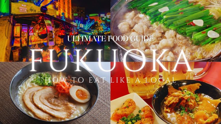 What to Eat in Fukuoka: The Ultimate Food Lover’s Guide to Japan’s Street Food Capital