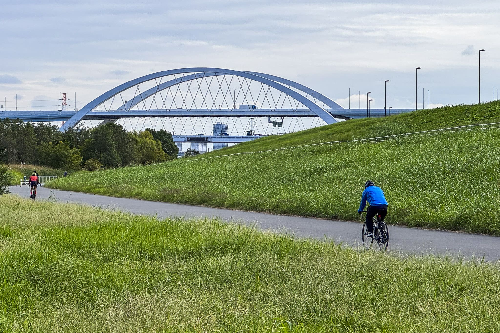 Arakawa riverside near Goshikizakura Bridge