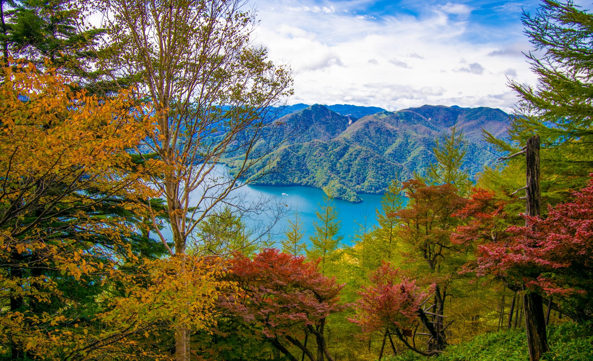Lake Chuzenji in Autumn