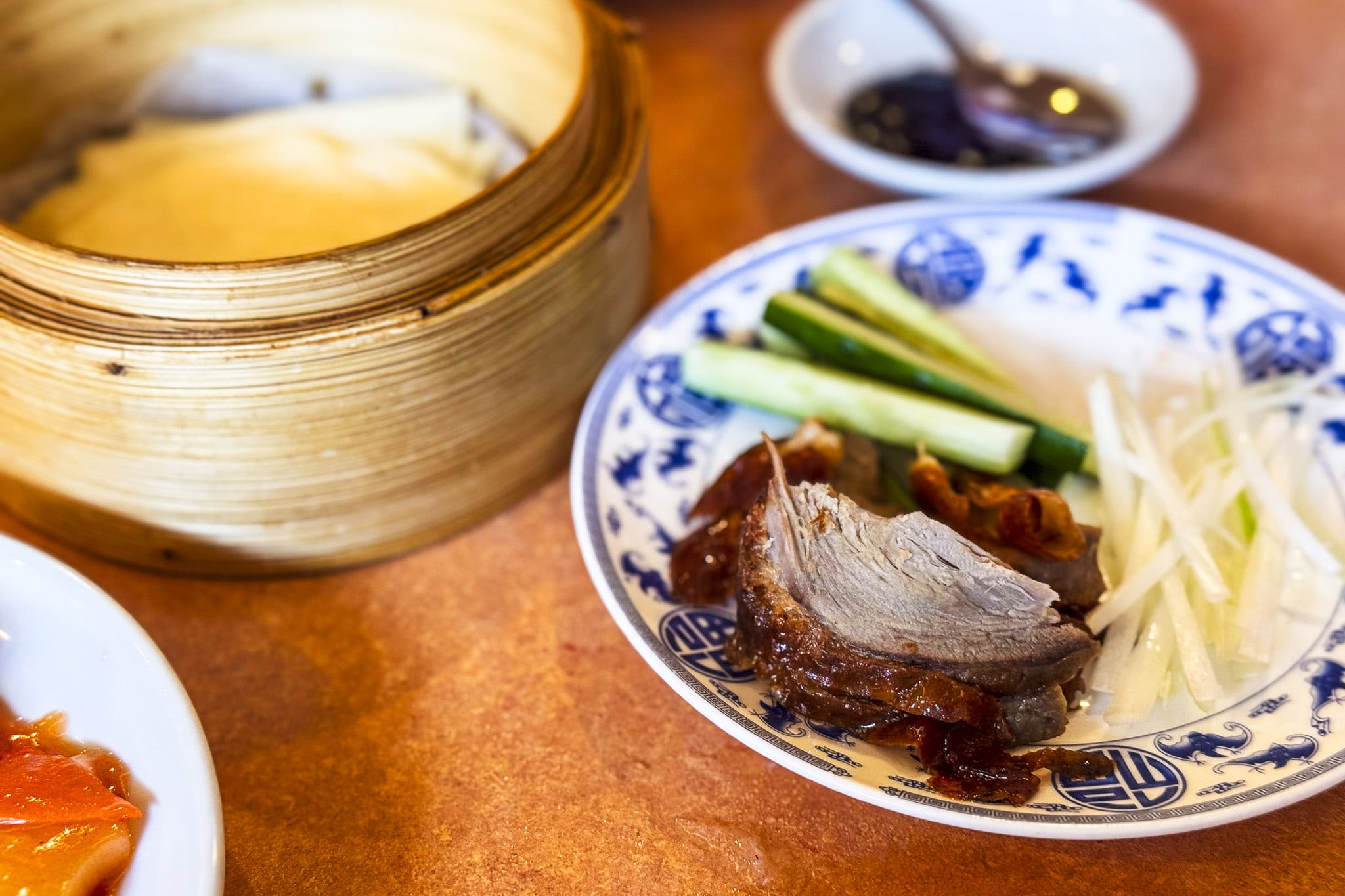 Peking Duck at a Yokohama Chinatown restaurant