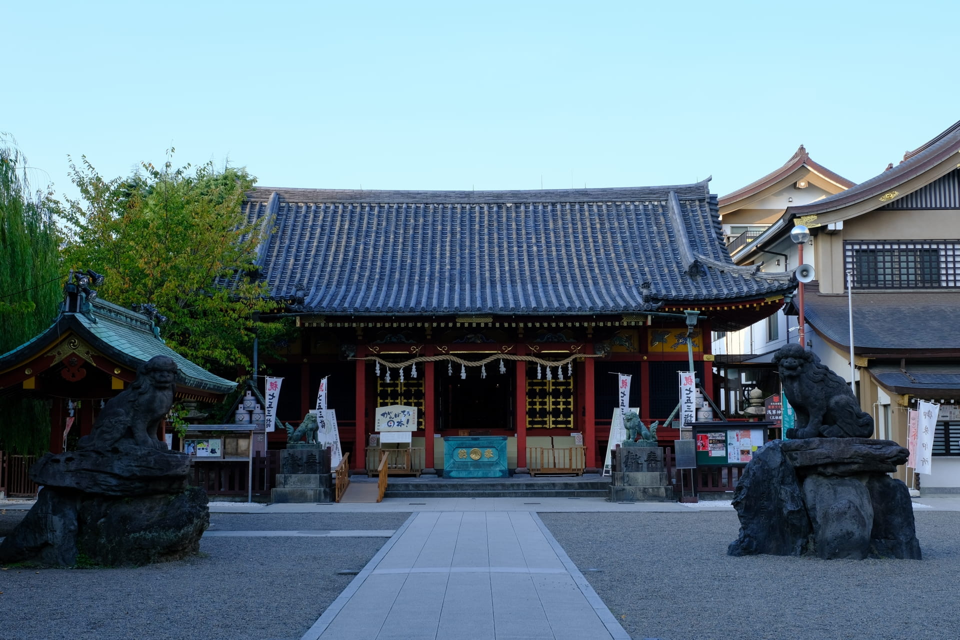 Asakusa Shrine, within the grounds of Sensoji