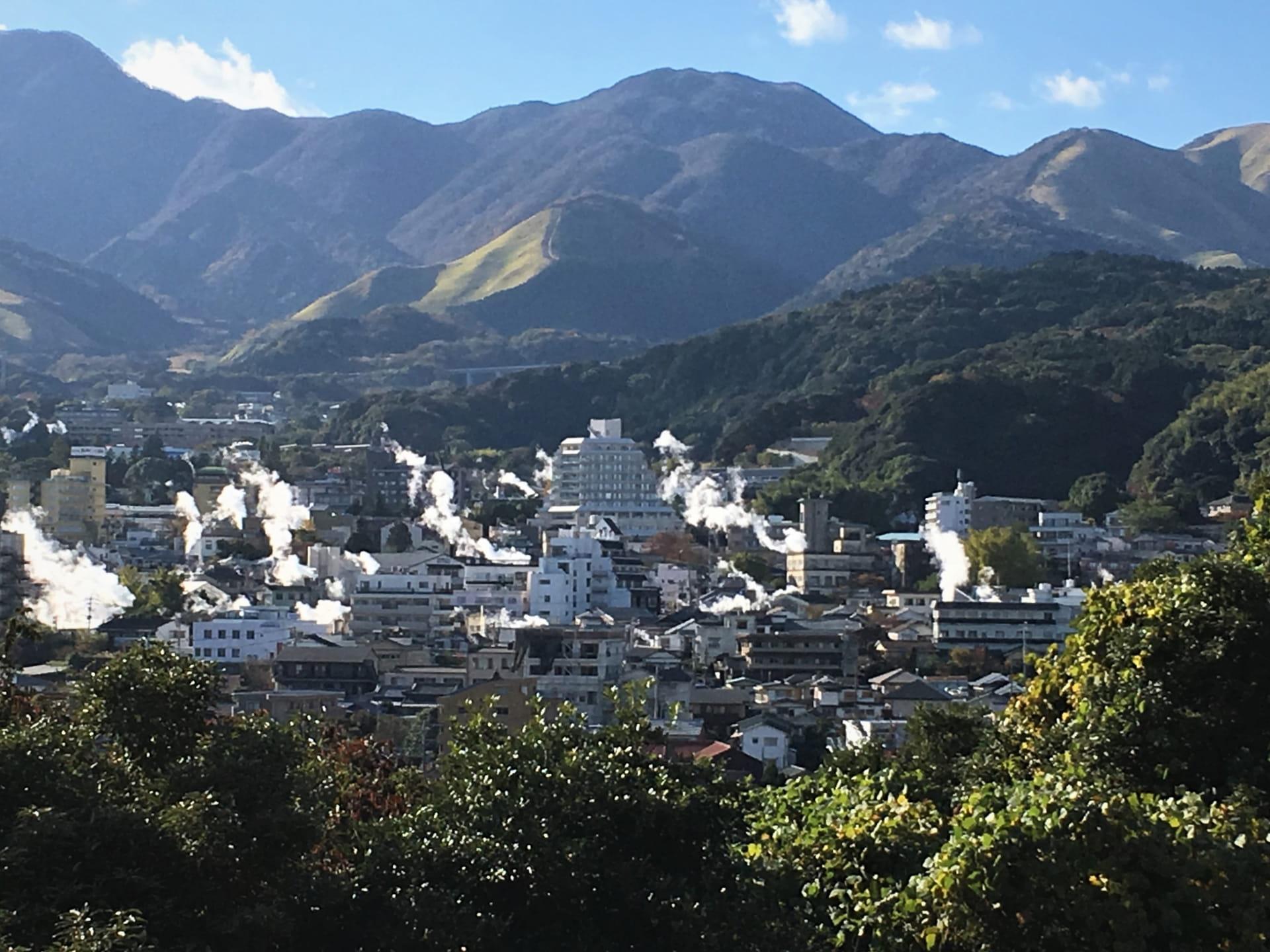 Beppu town view