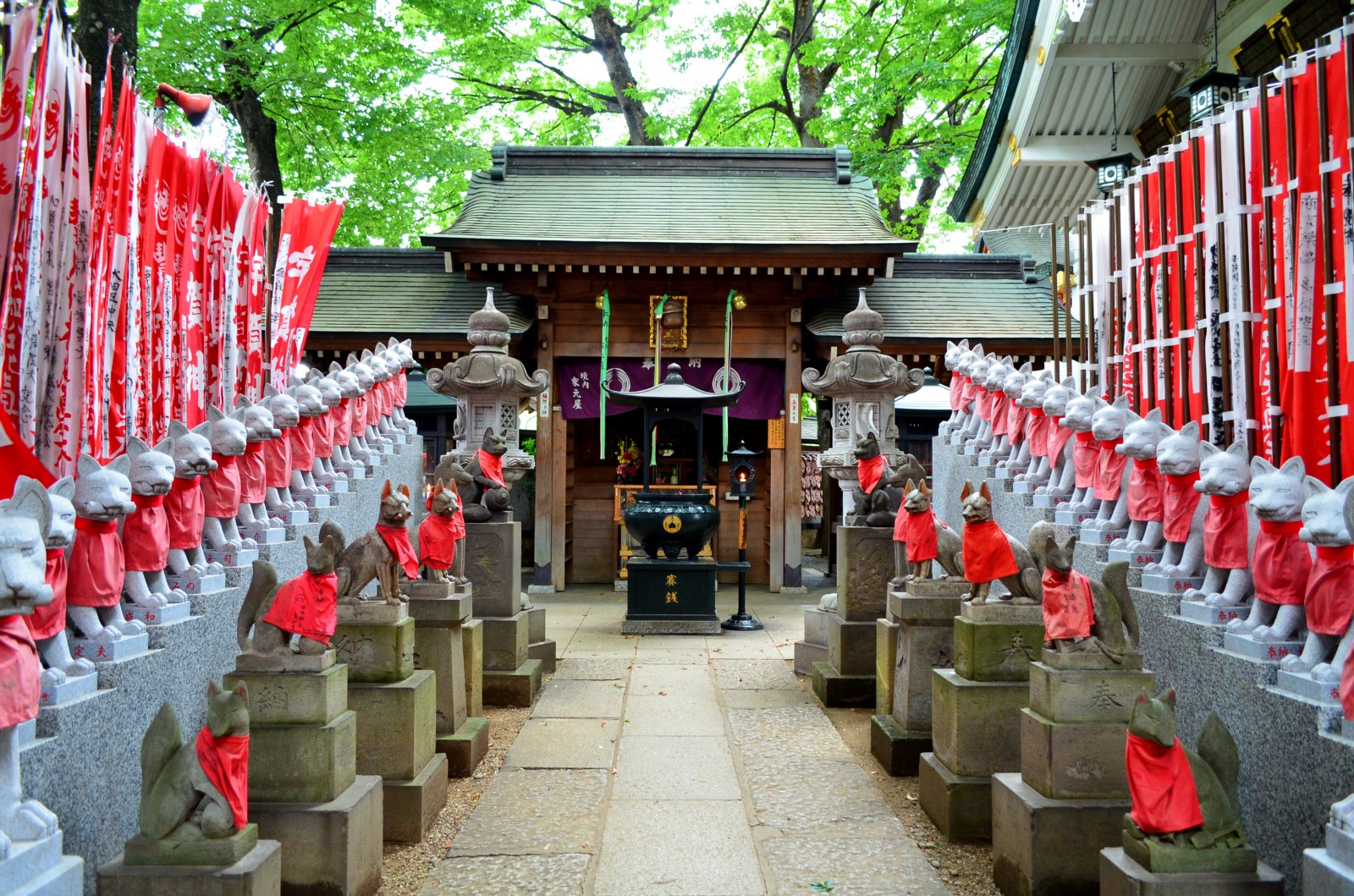豐川稻荷東京別院：有1000隻狐狸的神秘寺廟