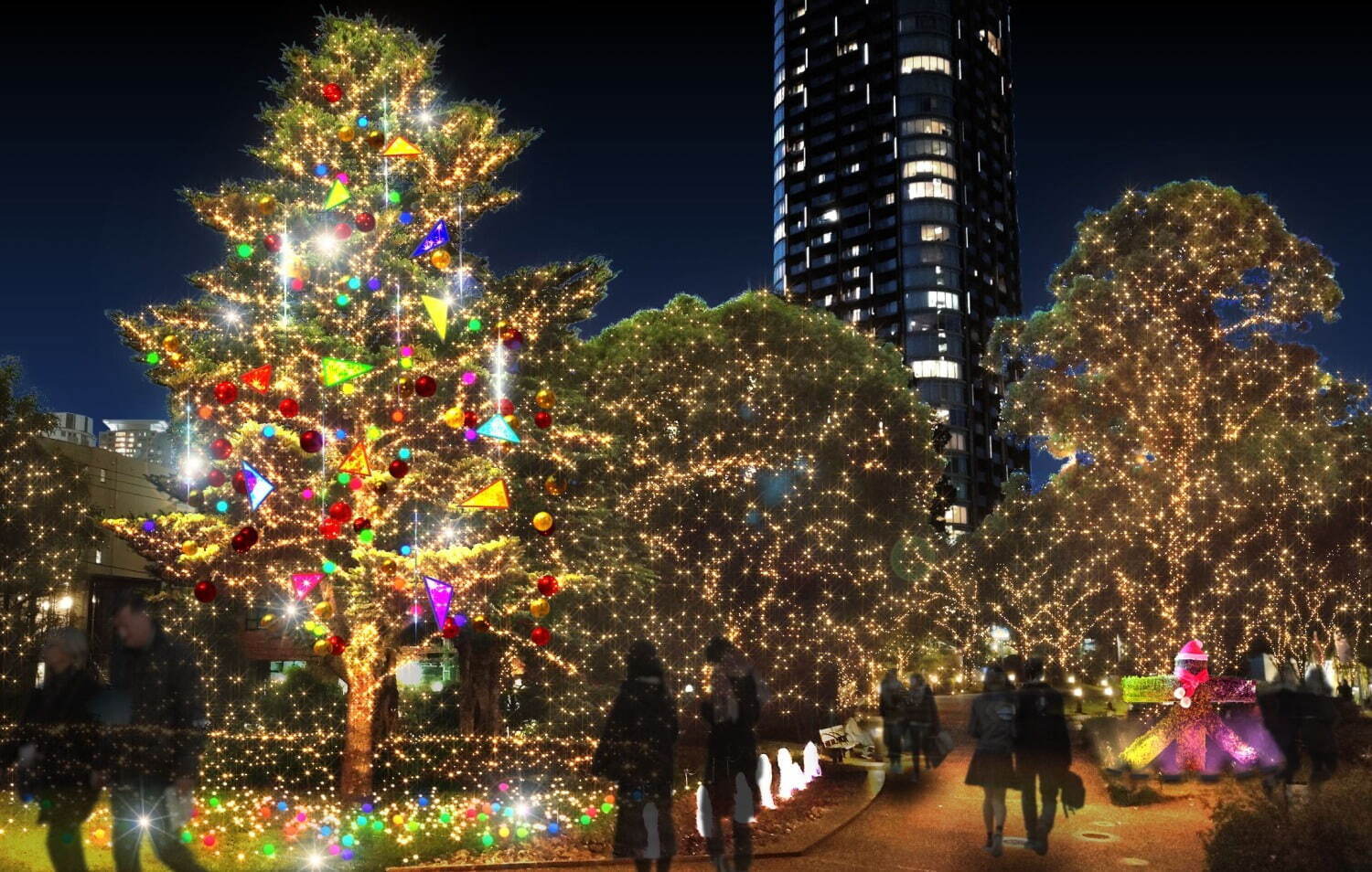 Tokyo Midtown Winter Illumination 2022