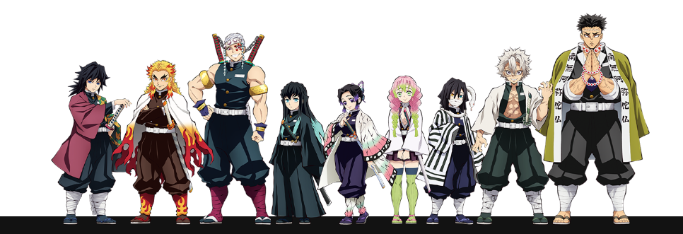 鬼滅之刃》最強鬼殺隊九大「柱」集結！「柱展─ 前往無限城」震撼登場