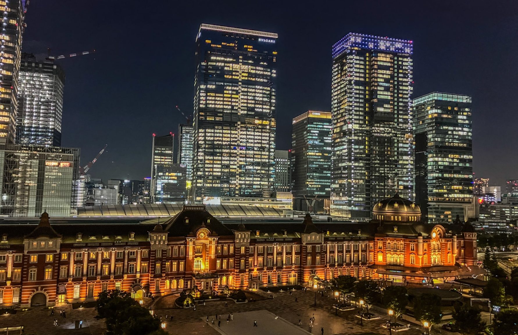 東京車站夜景