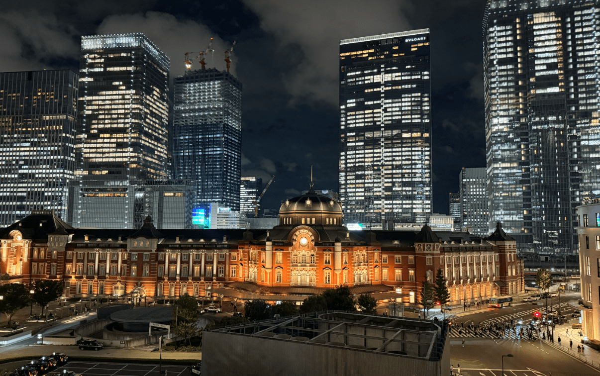 東京車站夜景