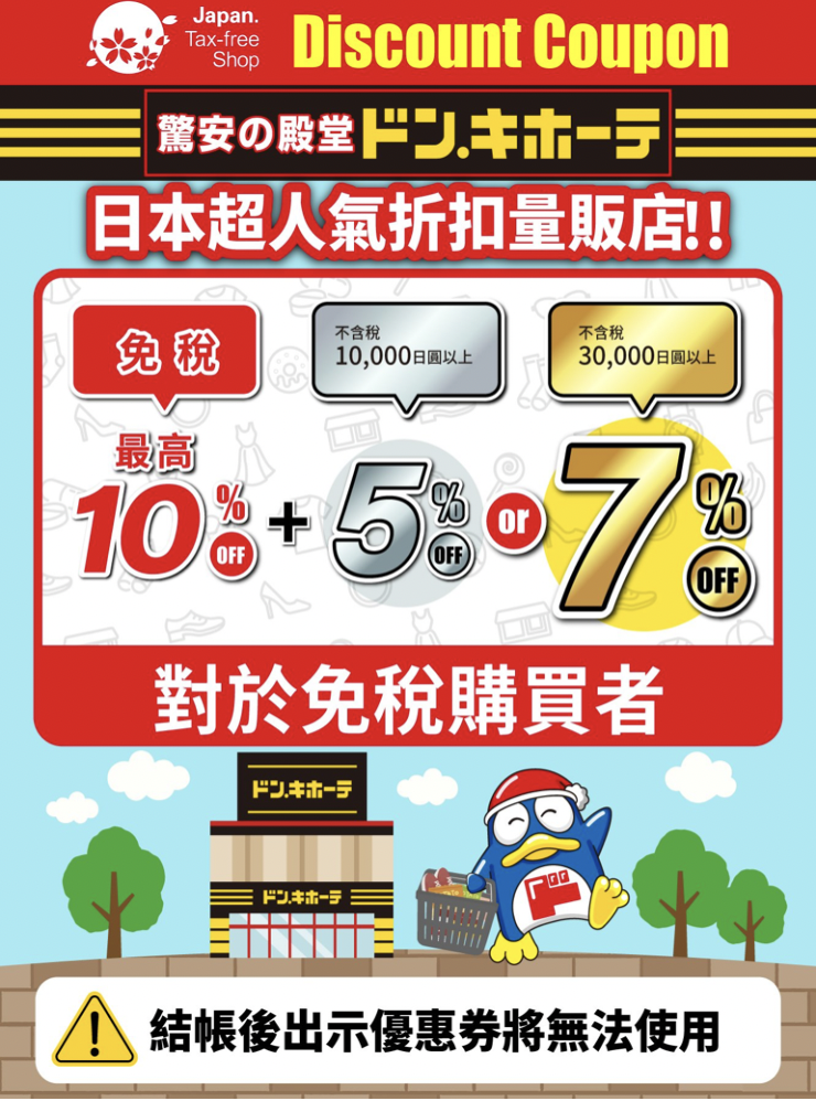 唐吉訶德 Donki 優惠券